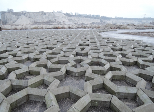 Mike Nelson | Imperfect Geometry for a Concrete Quarry