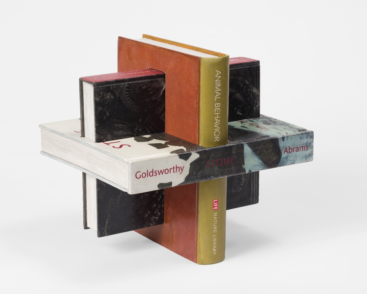 Matt Johnson

3 Intersecting Books (Andy Goldsworthy, Animal Behavior, Leonardo da Vinci)

2020

Polychromed wood

11 x 11 x 10 inches (27.9 x 27.9 x 25.4 cm)

Unique

MJ 217

&amp;nbsp;

INQUIRE