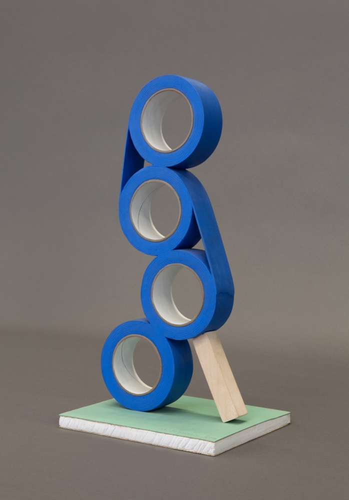 Matt Johnson

Untitled (4 Stacked Tape Rolls)

2016

Carved wood and paint

18 1/2 x 9 3/4 x 8 inches (47 x 24.8 x 20.3 cm)

Unique

Signed and dated

MJ 153

&amp;nbsp;

INQUIRE