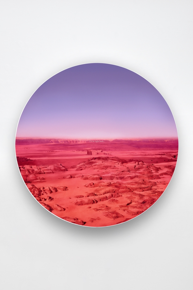 Doug Aitken

I&amp;#39;ll be right back...: Aperture series

2019

Chromogenic transparency on acrylic in aluminum lightbox with LEDs

46 inches (116.8 cm) diameter

7 1/2 inches (19.1 cm) depth

Edition of 4, with 2 AP

DA 655

$150,000

&amp;nbsp;

INQUIRE