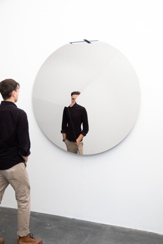 Jeppe Hein

Threefold Divisions

2019

High polished stainless steel, aluminum, electric motor

57 1/8 inches (145 cm) diameter

Edition&amp;nbsp;of 3, with 2AP

JH 529

&amp;nbsp;

INQUIRE