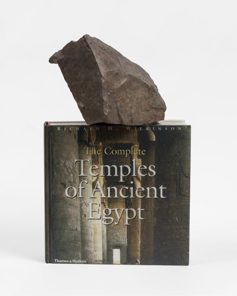 Matt Johnson, A Rock on Top of The Complete Temples of Ancient Egypt