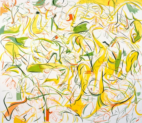 Sue Williams, Summer of the Lemon-Lime Shoes, 1997