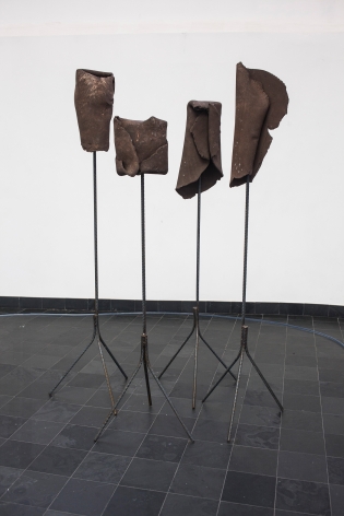 Installation view: Katinka Bock, Nebenwege, Kiosk, Gent, 2014
