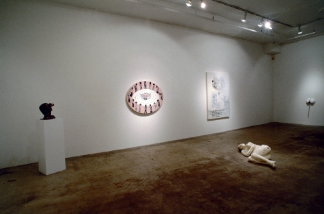 Sue Williams, Installation view: 303 Gallery, 1992