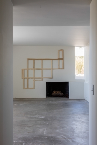 Jacob Kassay, Untitled, 2012-2015, Installation view: Fitzpatrick-Leland House September, 2015