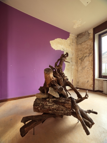 Installation view: Mike Nelson, The House of the Farmer,&nbsp;Palazzo Dell&#039;Agricoltore, Parma, 2021