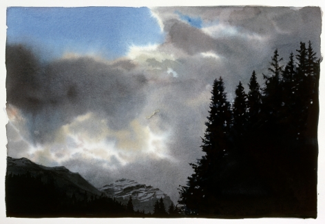 Tim Gardner, Untitled (Cloud Break Over Mt. Temple), 2002