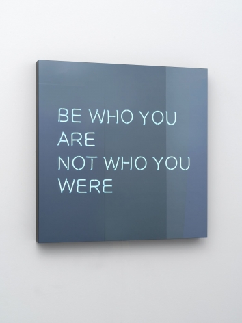 Jeppe Hein, BE WHO YOU ARE NOT WHO YOU WERE, 2014