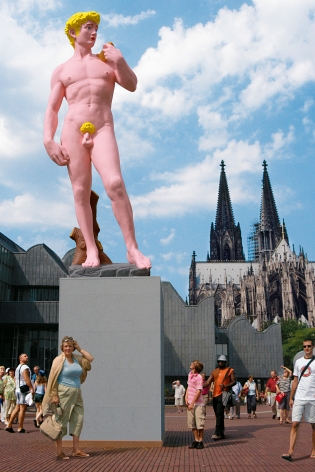 Hans-Peter Feldmann, David, Installation view: The Eight Square, Museum Ludwig, Cologne, 2006