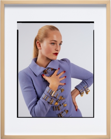 Elad Lassry, Untitled (Assignment, Purple Buckle Jacket 2)