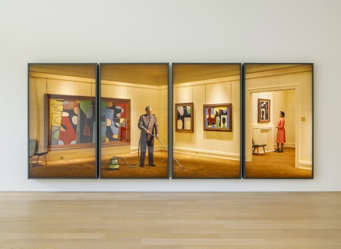 Rodney Graham | Vacuuming the Gallery