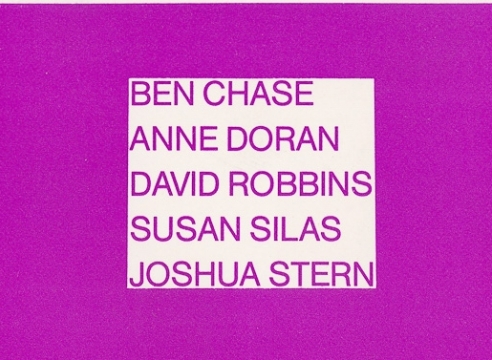 Ben Chase, Anne Doran, David Robbins, Susan Silas, Joshua Stern
