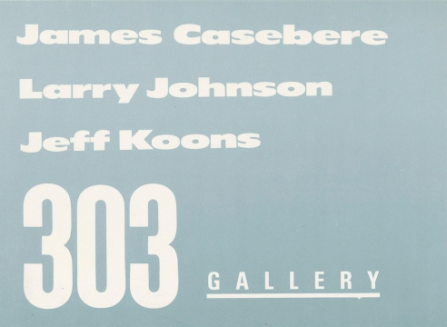 James Casebere, Larry Johnson, Jeff Koons